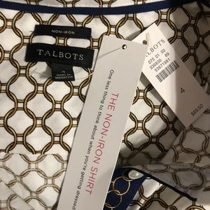 Talbots button shirt